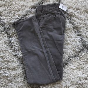 JCrew Gray corduroy pants